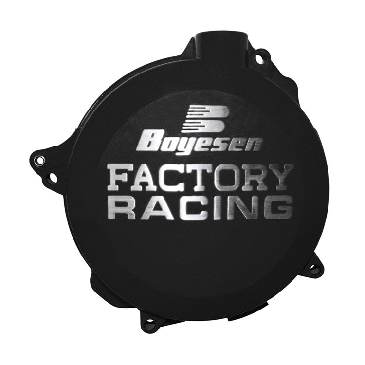 Boyesen Clutch Cover - KTM SXF250 2013-15, EXC-F250 2013-16, SXF350 2011-15, EXC-F350 2011-16 - Black
